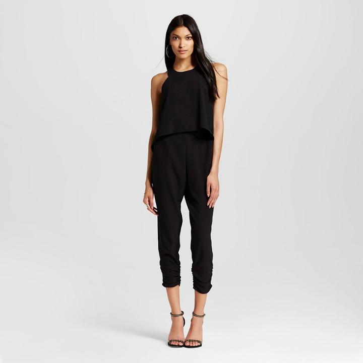 Women's Popover Jumpsuit - Necessary Objects Black