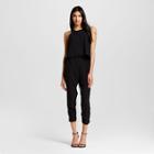 Women's Popover Jumpsuit - Necessary Objects Black