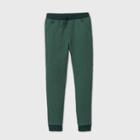 Boys' Premium Fleece Jogger Pants - All In Motion Deep Green
