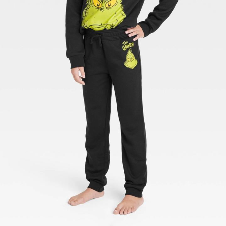 Kids' The Grinch Jogger Pants - Black
