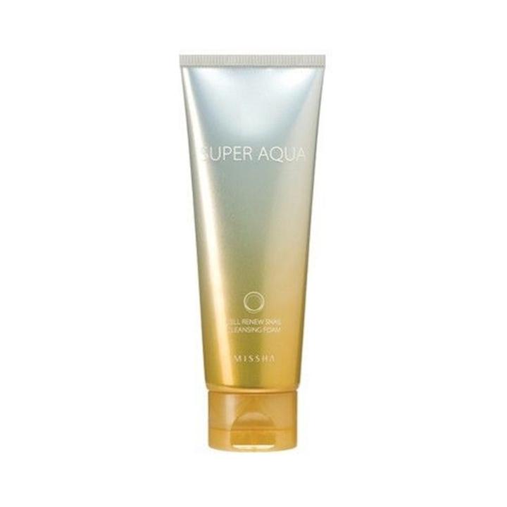 Missha Super Aqua Cell Renew Snail Cleansing Foam