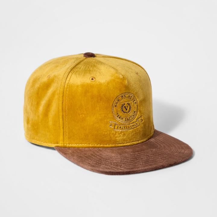 Boys' Faux Suede Baseball Hat - Art Class Yellow
