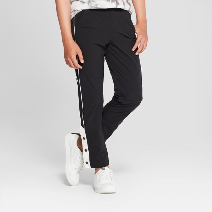 Boys' Windbreaker Sweatpants - Art Class Black