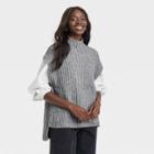 Women's Knit Vest - A New Day Gray Heather