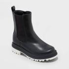 Girls' Remy Zipper Chelsea Boots - Art Class Black