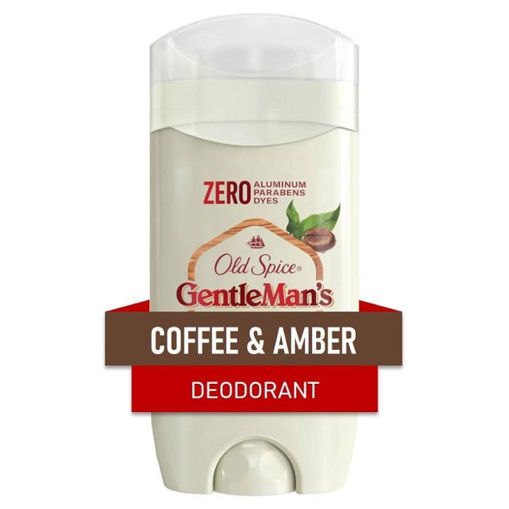 Old Spice Men's Deodorant Aluminum Free Coffee & Amber