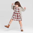 Toddler Girls' Cardigan - Cat & Jack Heather Gray 3t, Toddler Girl's