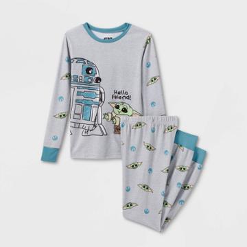 Boys' Star Wars: The Mandalorian 2pc Hacci Pajama