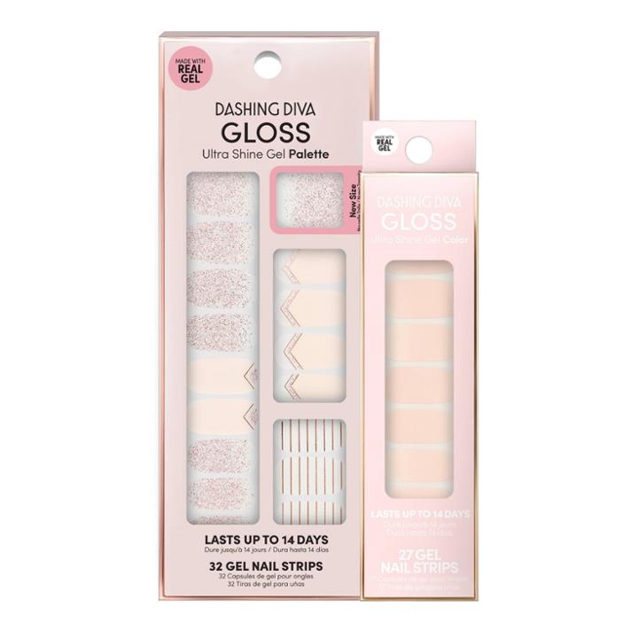 Dashing Diva Gloss Palette More Manis Nail Art Kit - In The Blush