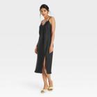 Women's Sleeveless Cami Lace Dress - A New Day Black