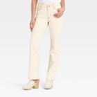 Women's High-rise Vintage Bootcut Jeans - Universal Thread Off-white
