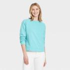 Women's Sweatshirt - Universal Thread Turquoise