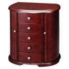 Homepointe Classic Wooden Jewelry Box - Brown, Women's