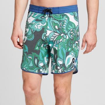 Target Men's 8 Shipwreck Board Shorts - Allyance Retro Marker Green