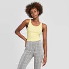 Women's Slim Fit Any Day Tank Top - A New Day Light Green