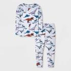 Toddler Boys' Dino Pajama Set - Cat & Jack Gray