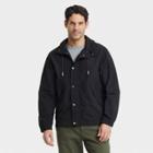 Men's Tall Ripstop Rain Jacket - Goodfellow & Co Black
