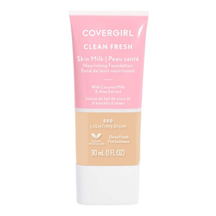 Covergirl Clean Fresh Skin Milk Light/medium Foundation