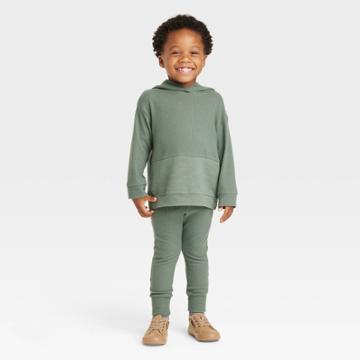 Grayson Collective Toddler Cozy Waffle Hoodie & Leggings