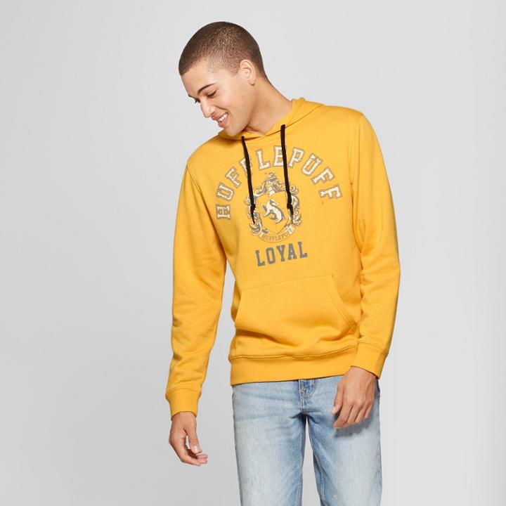 Men's Harry Potter Hufflepuff Hoodie - Gold