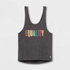 Target Pride Adult Gender Inclusive Scoop Neck Tank Top - Charcoal Xl, Adult Unisex, Gray