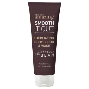 You Are Amazing Vanilla Bean Exfoliating Body Scrub & Wash