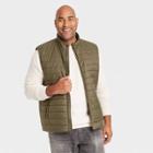 Men's Tall Lightweight Puffer Vest - Goodfellow & Co Forest