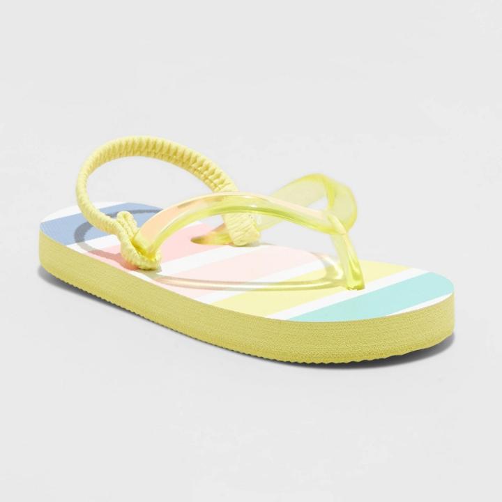Toddler Adrian Slip-on Flip Flop Sandals - Cat & Jack Yellow