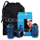 Click N Curl Blowout Brush Large Expansion Kit, Blue