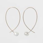 Pearl Thread Earrings - A New Day Gold