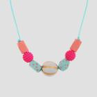 Girls' Wooden Beads Necklace - Cat & Jack,