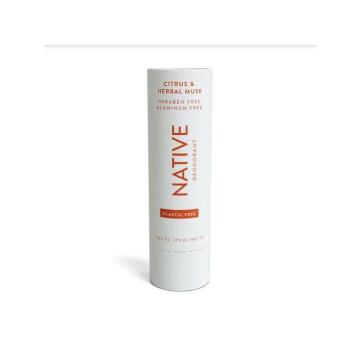 Native Plastic Free Citrus & Herbal Musk Deodorant For