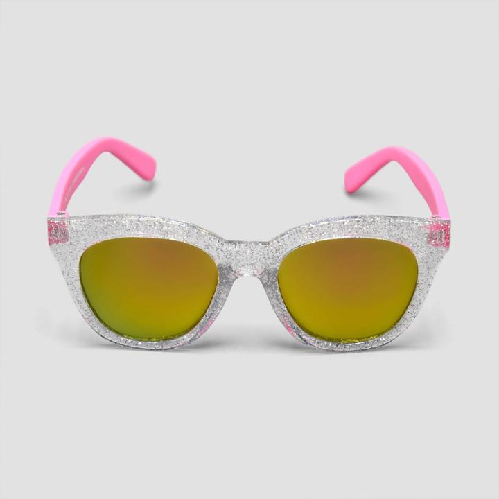 Baby Girls' Cateye Glitter Sunglasses - Just One You Made By Carter's Pink, Girl's,