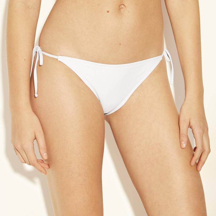 Women's String Bikini Bottom - Xhilaration White