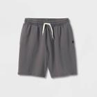 Boys' Mineral Wash Knit Pull-on Shorts - Art Class Charcoal Gray