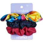 Scunci Rainbow Bow And Solid Scrunchies