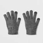 Women's Tech Touch Gloves - Wild Fable Dark Gray Heather, Ps Dark Grey Heather