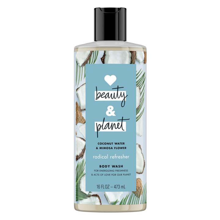 Target Love Beauty And Planet Coconut Water And Mimosa Flowers Body Wash