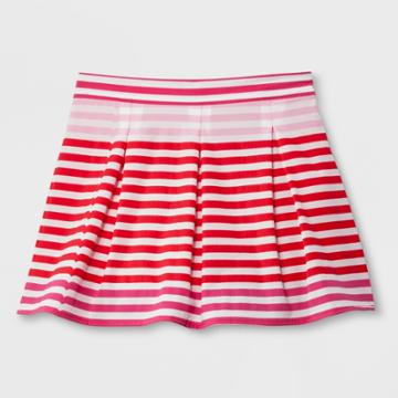 Hunter For Target Girls' Striped Performance Pleated Skirt - Pink