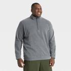 Men's Big & Tall Fleece Pullover Hoodie - All In Motion Gray