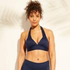 Women's Halter Bikini Top - Kona Sol Navy Blue