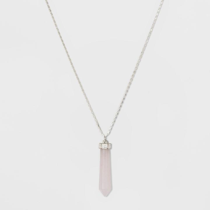 Target Semi Precious Sharp Pendant Necklace - Universal Thread