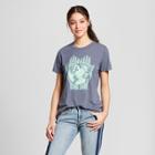 Women's In Your Hands Short Sleeve Crew Neck T-shirt - Modern Lux (juniors') - Navy