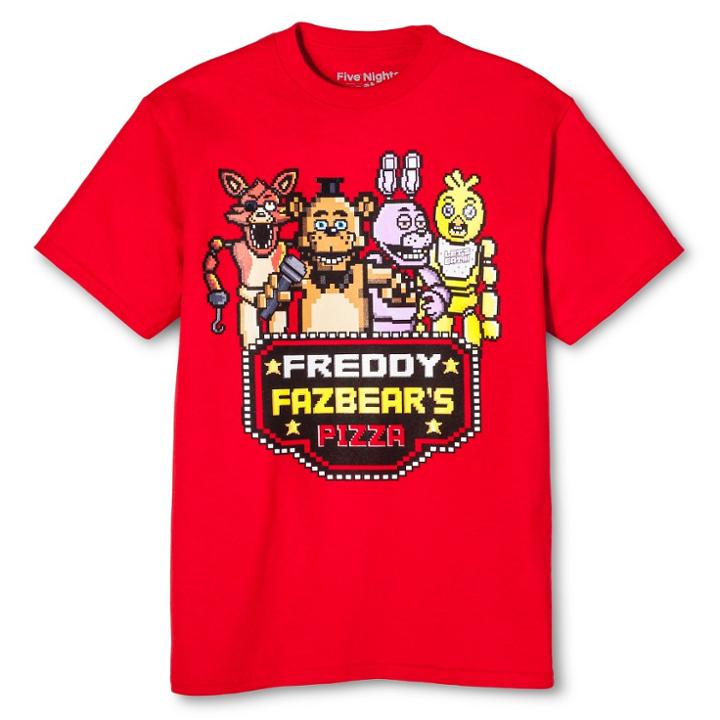 Five Nights At Freddy's Boys' Freddy Fazbear's Pizza T- Shirt,
