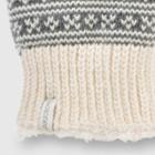 Isotoner Women's Fair Isle Mittens - Black