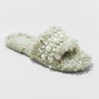 Women's Adrienne Slip-on Embellished Slide Slippers - A New Day