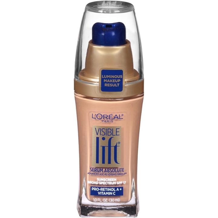 L'oreal Paris Visible Lift Serum Absolute 152 Sand Beige 1 Fl Oz,
