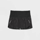 Women's High-rise Premium Run Shorts With Stash Pockets 3 - All In Motion Black S, Women's,