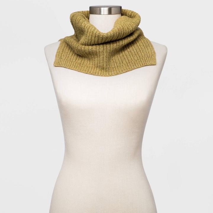 Women's Rib Snood - Universal Thread Olive, Green
