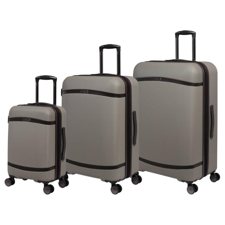 It Luggage Quaint Hardside Large Checked Expandable Spinner 3pc Luggage Set -
